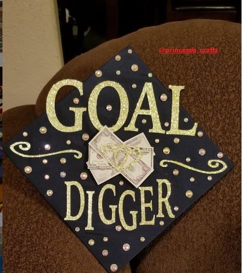 Black Funny Graduation Cap Ideas