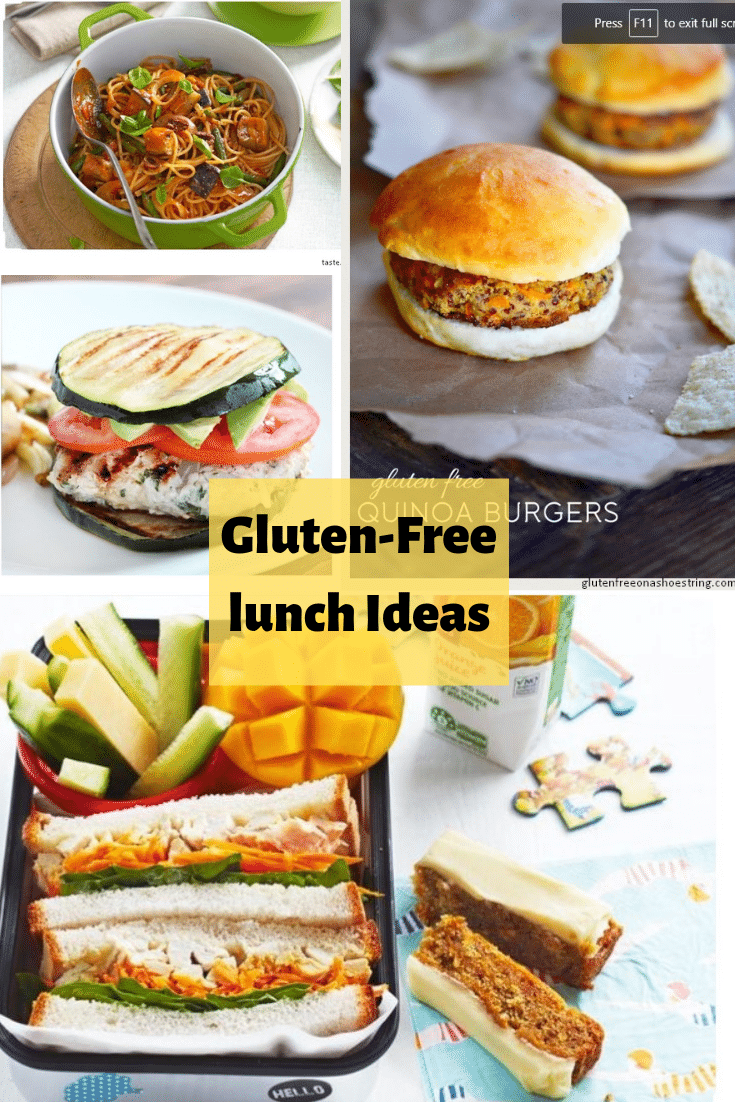 10 Easy Gluten Free Lunch Ideas Delicious and Healthy Recipes