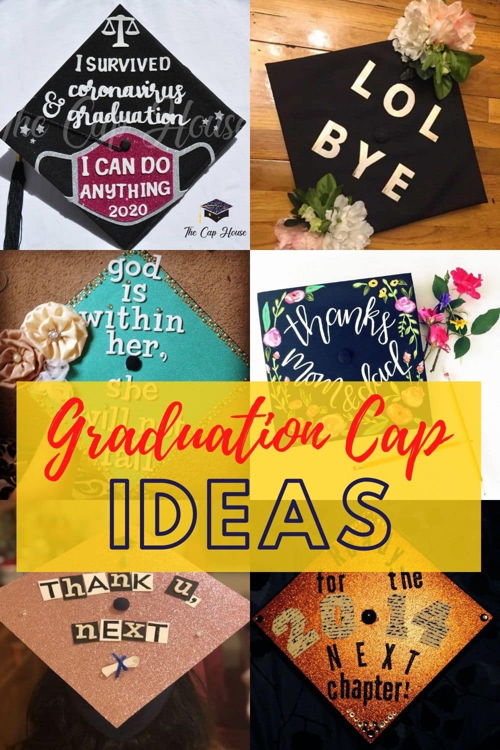20+ Graduation Cap Ideas for moms, nursing, mexican, disney, funny 2021