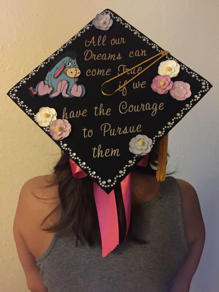 high school graduation cap decoration quotes