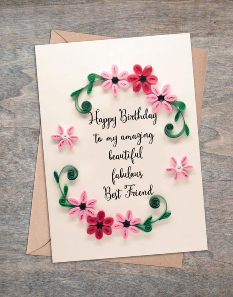 handmade birthday card ideas for best friend