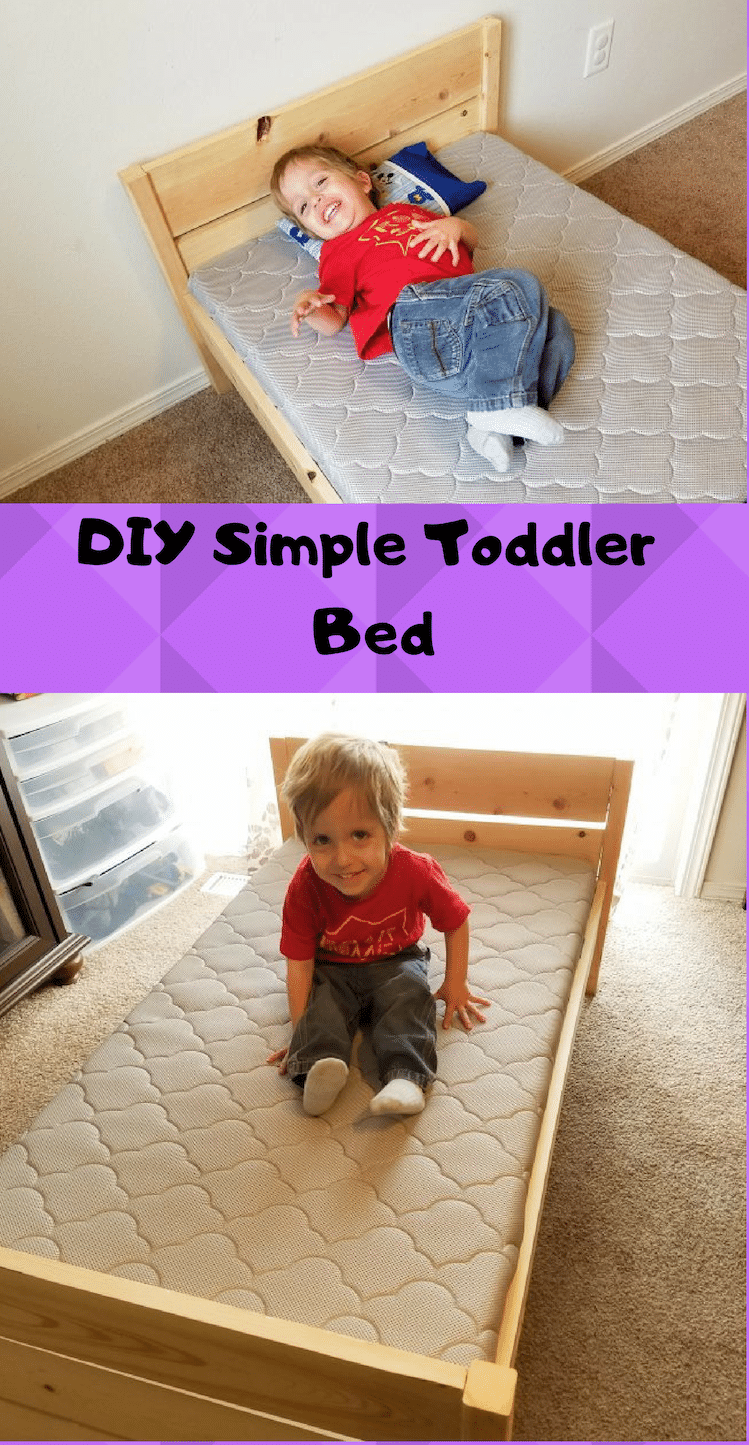 diy toddler bed from crib