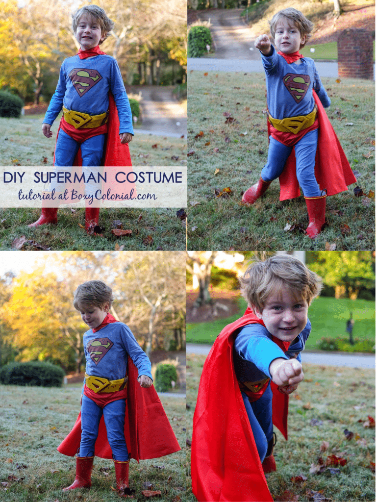 12 Simple and Easy DIY Superhero Costume for Kids, Adults and Toddler