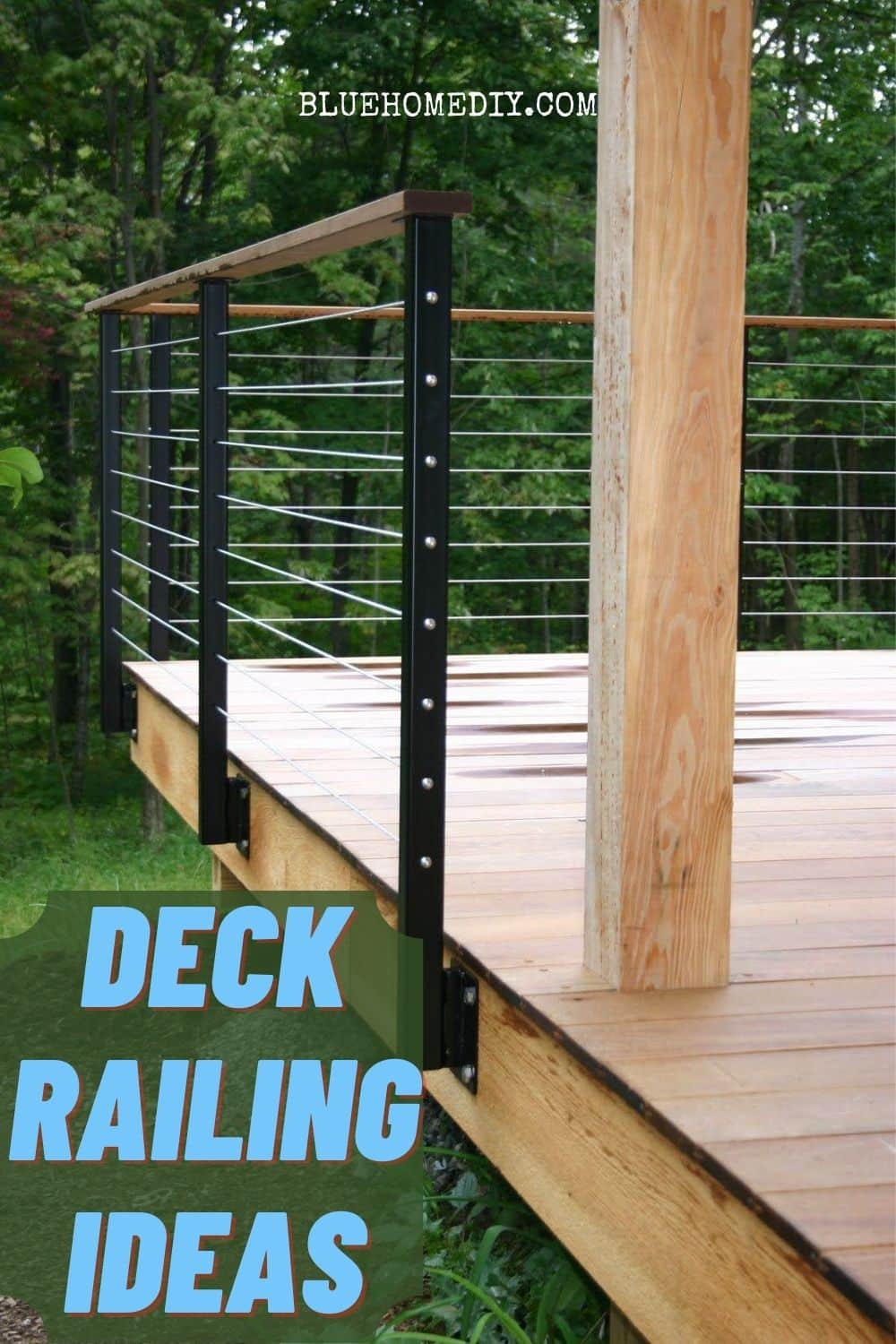 cheap deck rails