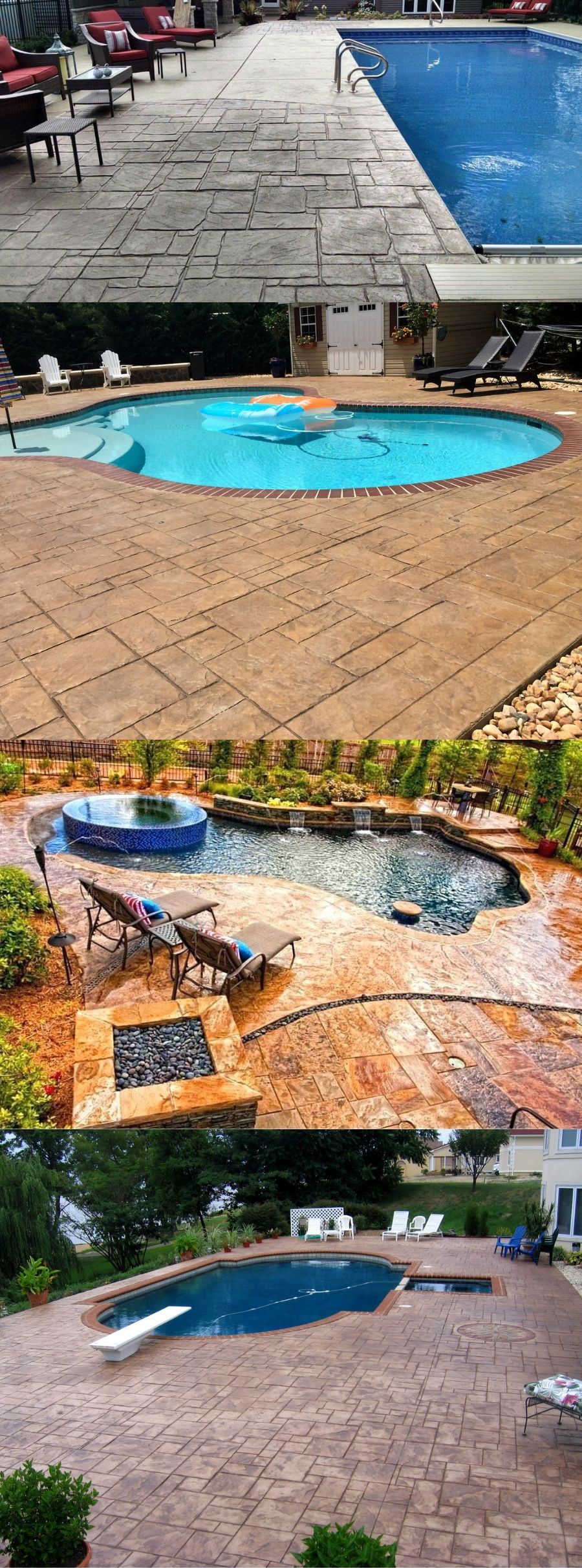 pool deck ideas for above ground pools