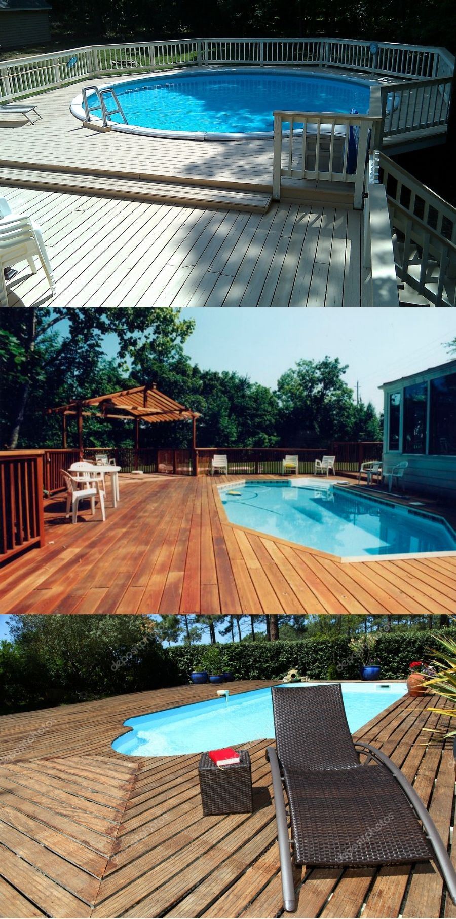 free pool deck plans