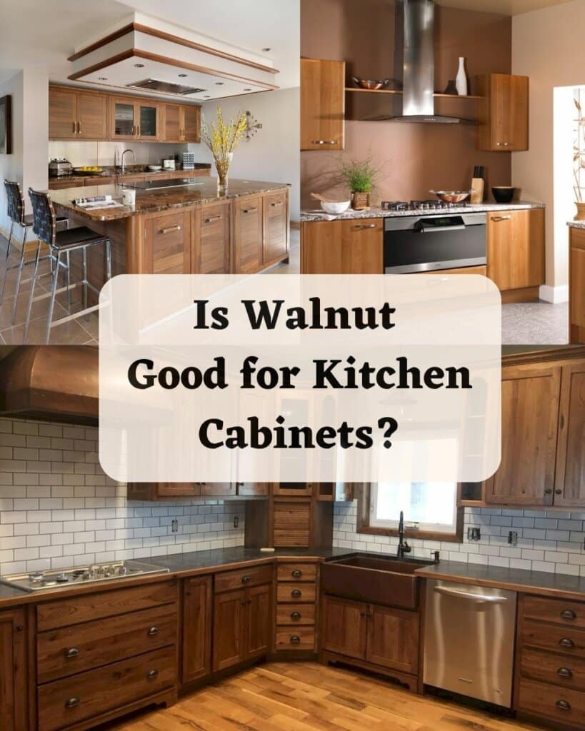 Is Walnut Good for Kitchen Cabinets?