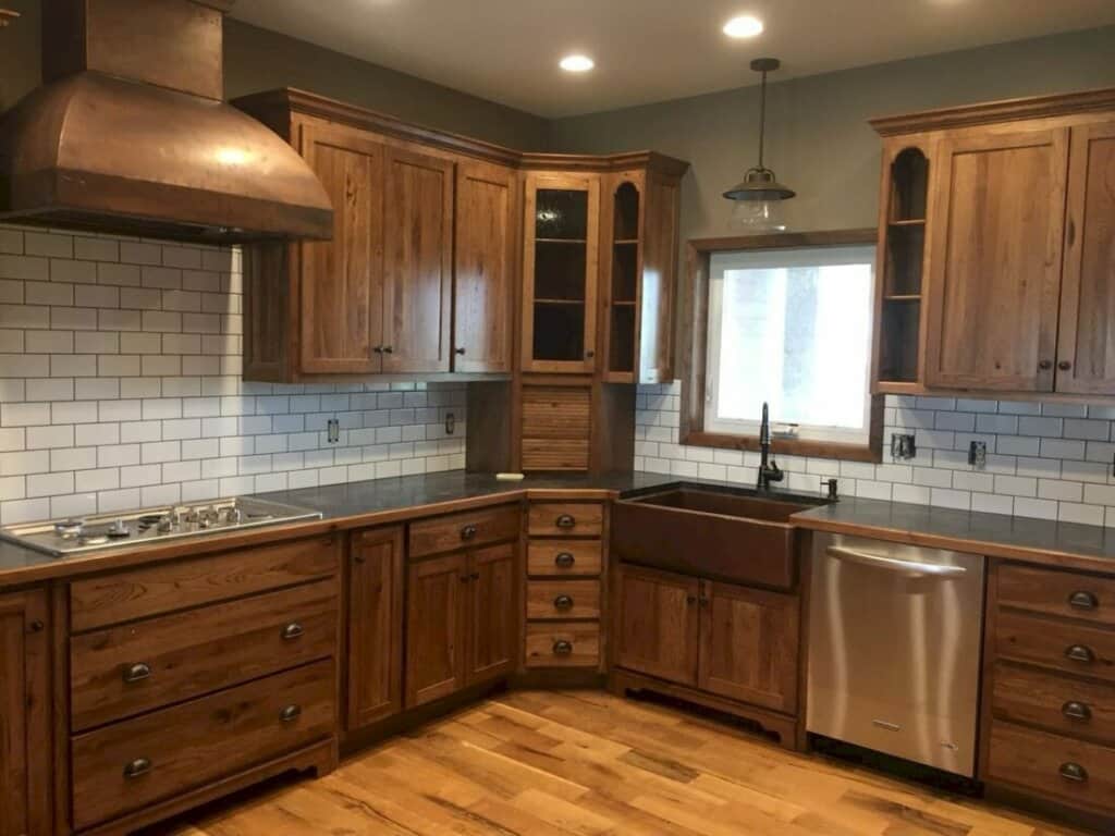 Walnut Kitchen Cabinets